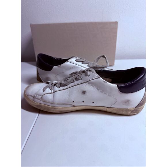  Super-Star Low Top Sneaker   White Blue Size 41 EU/ 8 US Men’s main image 4